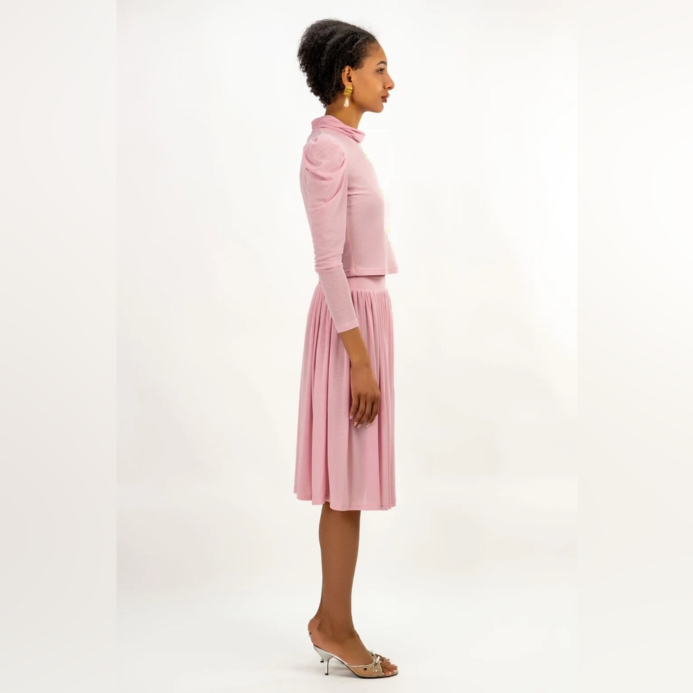 NWT Kristinit Joyful skirt in pink XS - Picture 3 of 8